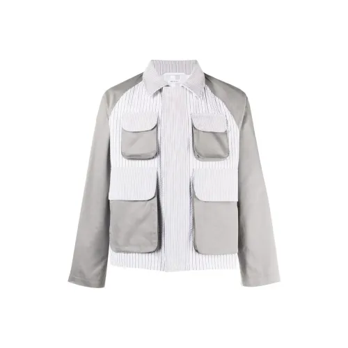 THOM BROWNE Белый Мужские Куртки