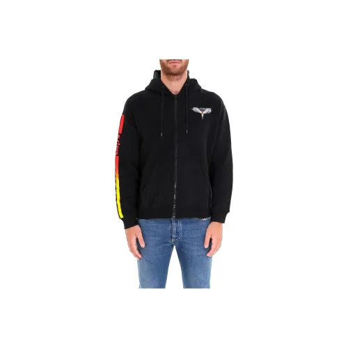 marcelo burlon Черная Мужская Куртка