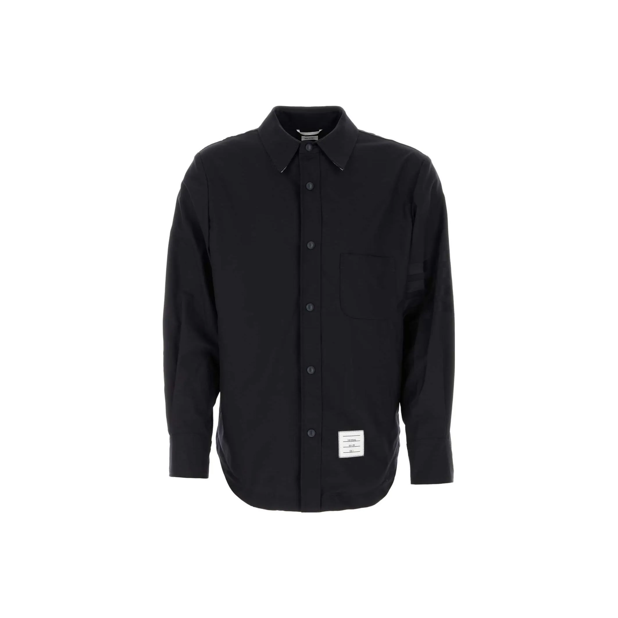 THOM BROWNE Collared Button Up Shirt