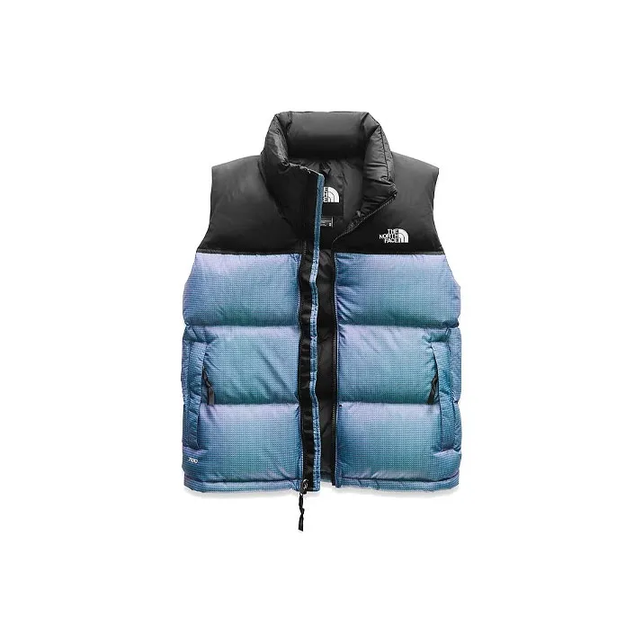 THE NORTH FACE 1996 Collection Down Vest Women's Rainbow Blue