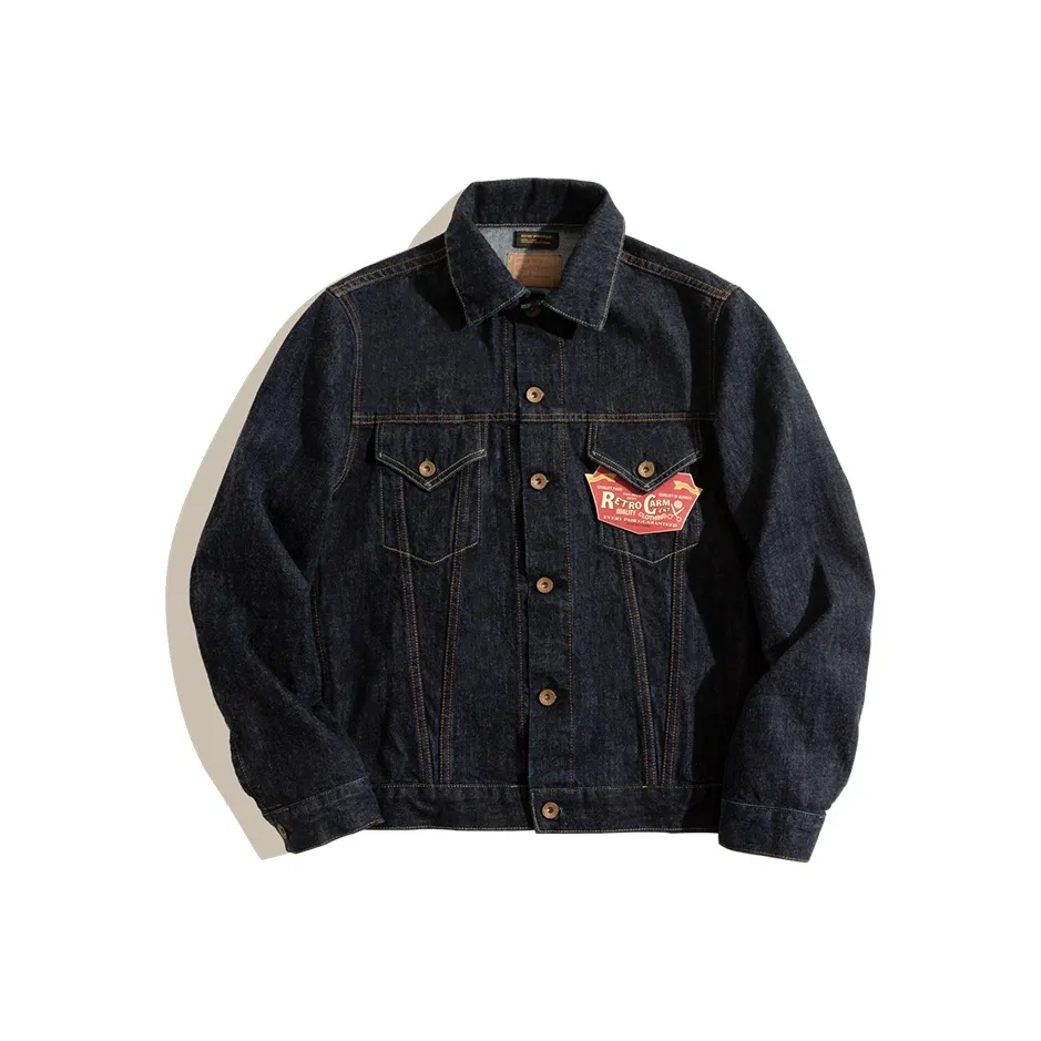 MADEN Denim Jacket Men's Denim Blue