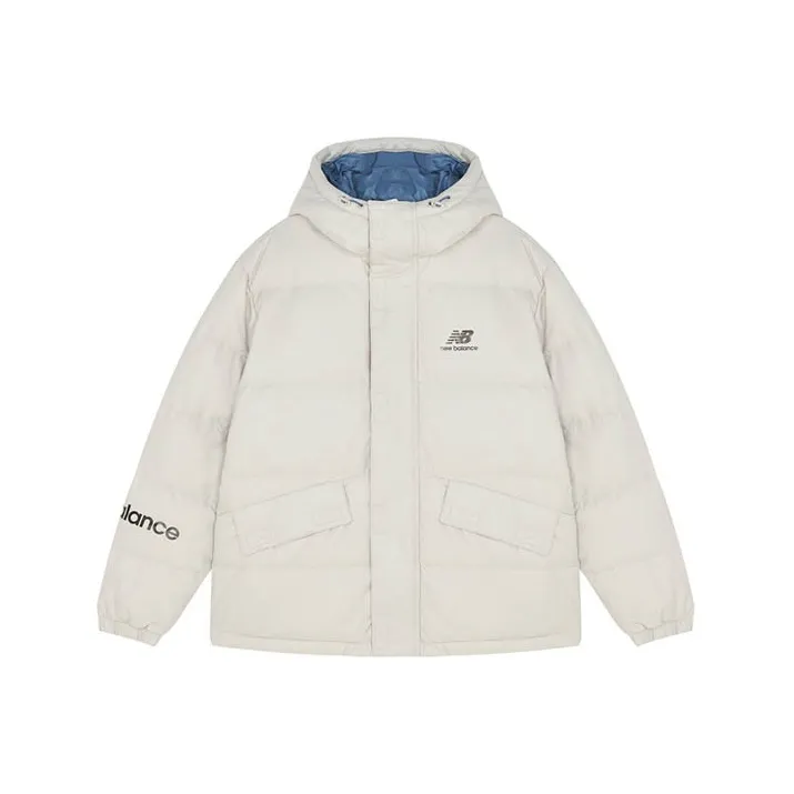 New Balance Leisure Life Down Jacket Winter Men's White