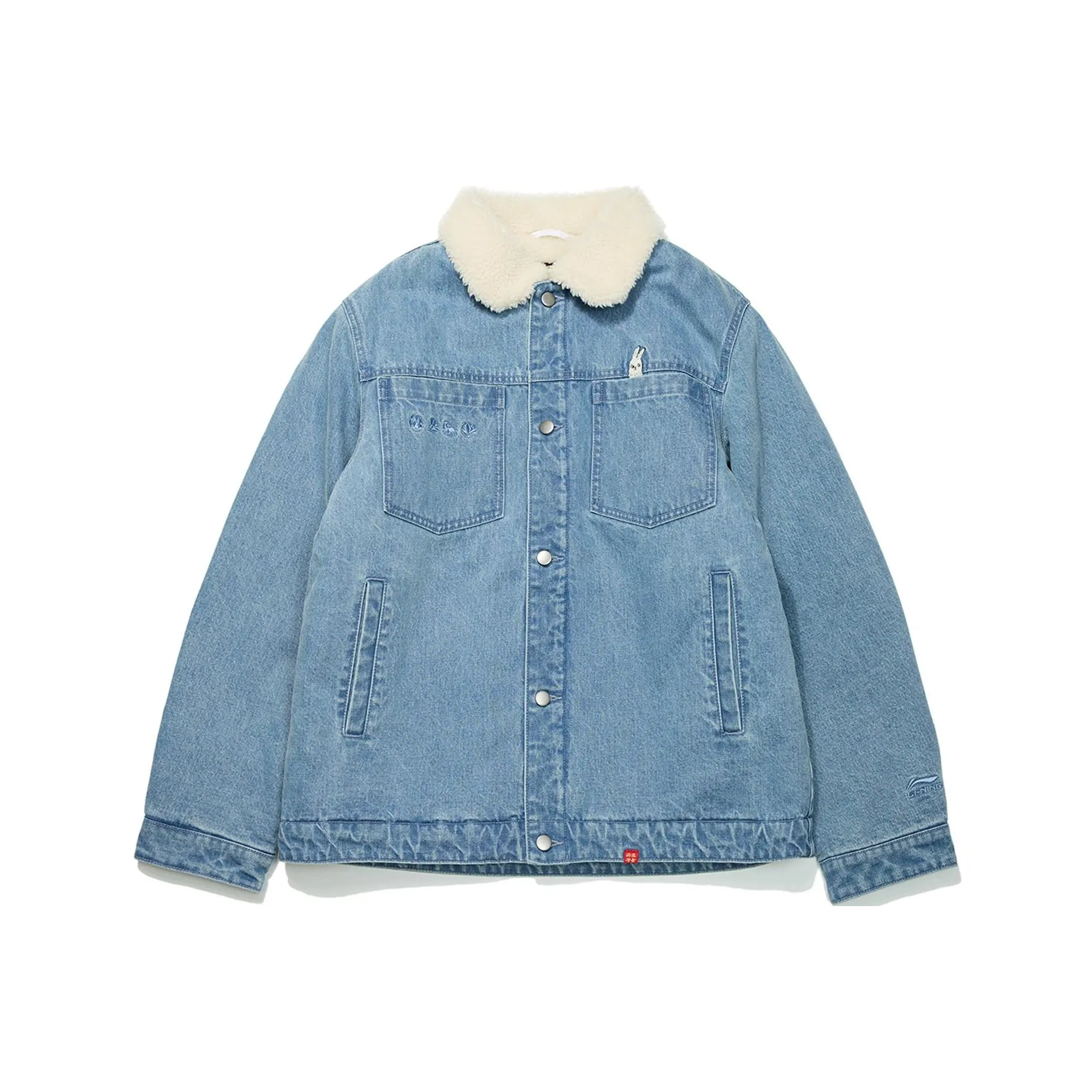 Подкладка Rijin Doujin Collection джинсовая куртка мужская синяя