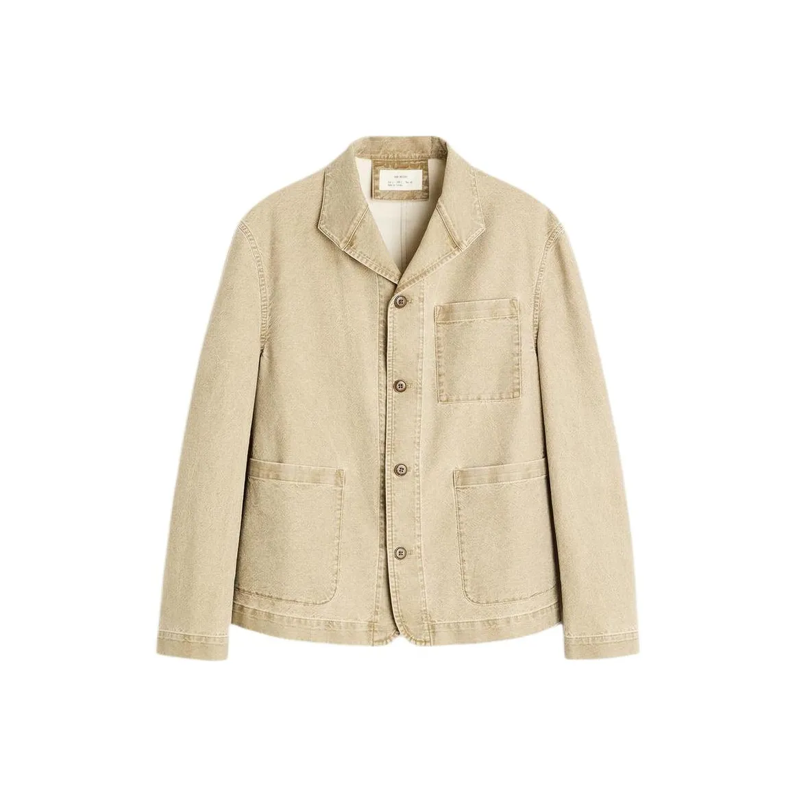 ZARA Куртки и Пальто Мужской Кристально-Белый