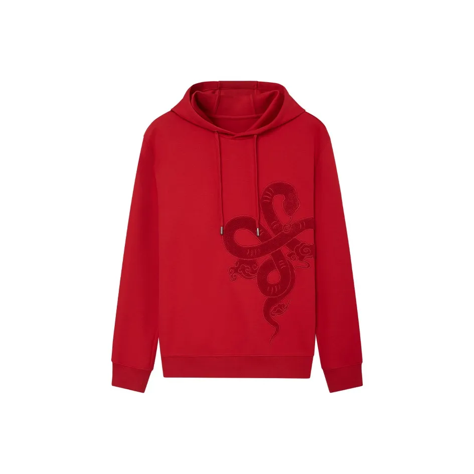 GOLDLION Sweatshirts Unisex Red 61