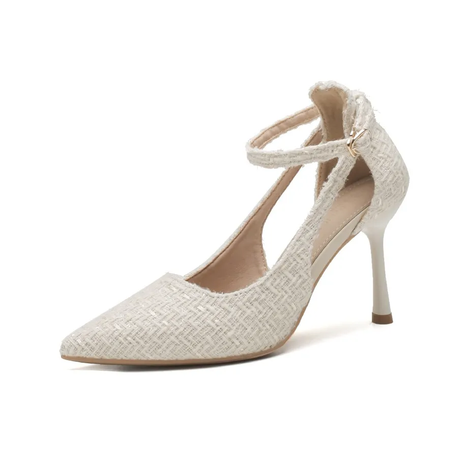 Varib Узкий каблук Высокие каблуки 9 см Женские Телесный