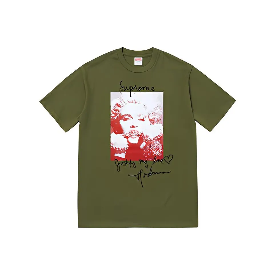 Supreme FW18 Унисекс Футболки