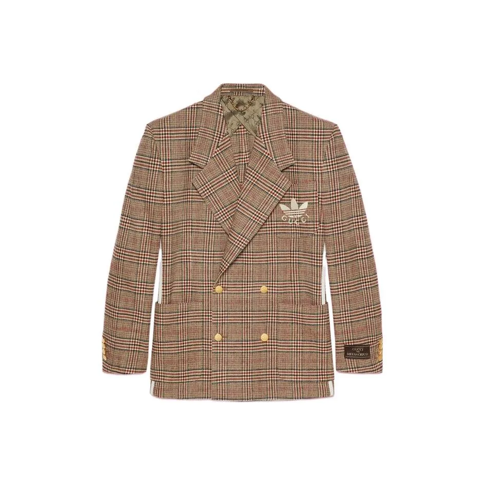 Adidas X GUCCI Adidas X GUCCI Co branded Series Business Suits Men Beige