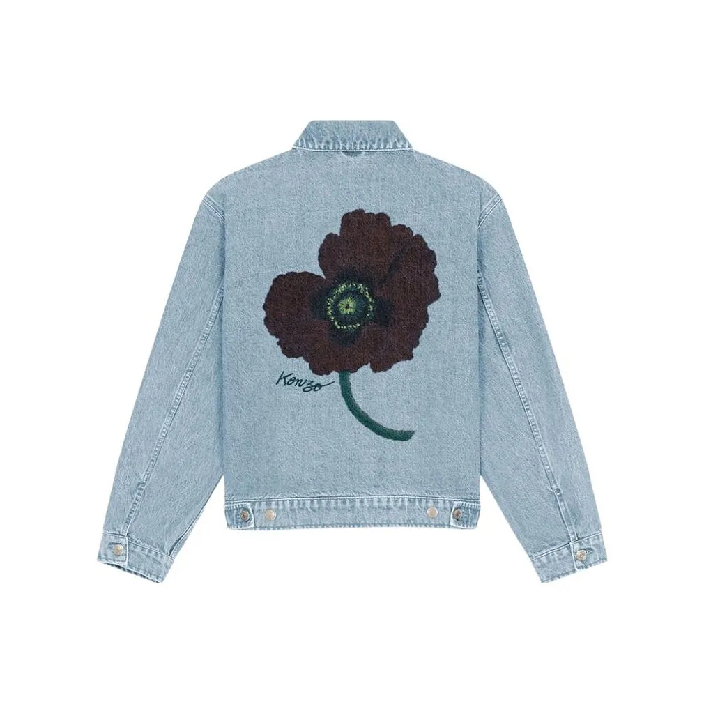 KENZO Floral print Trucker Jacket