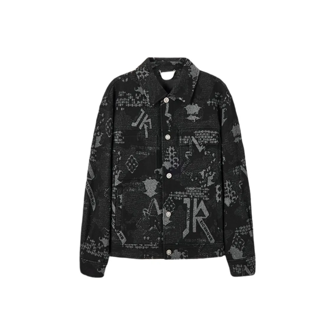 JOHN RICHMOND Куртки и Пальто Мужской Черный Серый