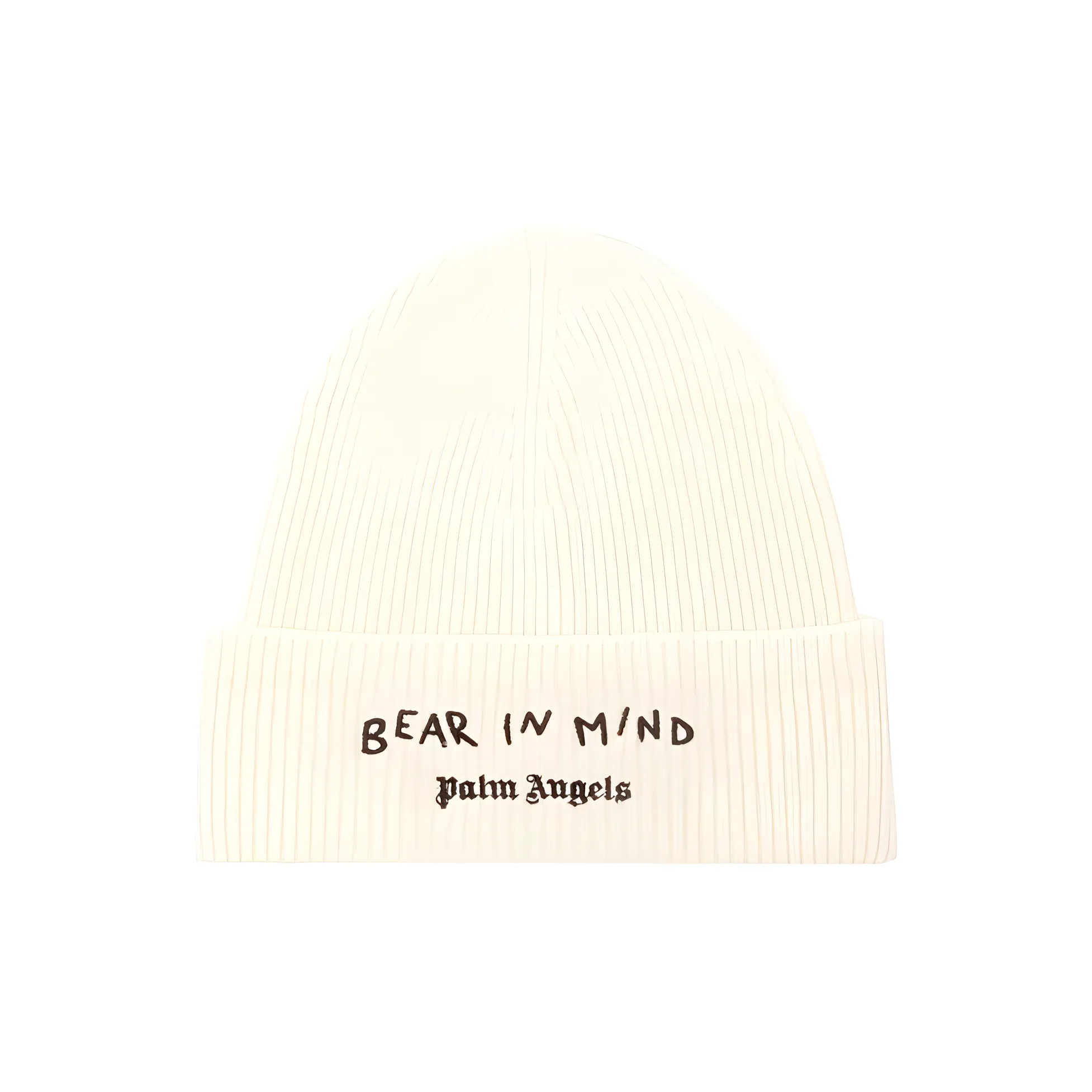 PALM ANGELS Bear Patch Knitted Beanie