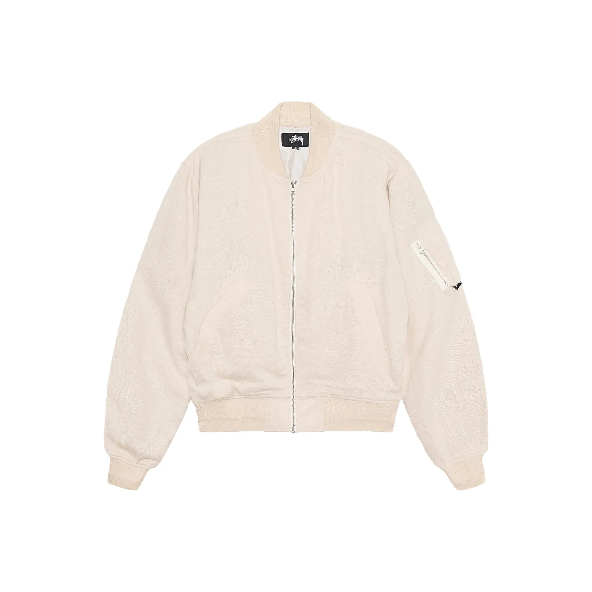 Stussy Linen Beach Bomber