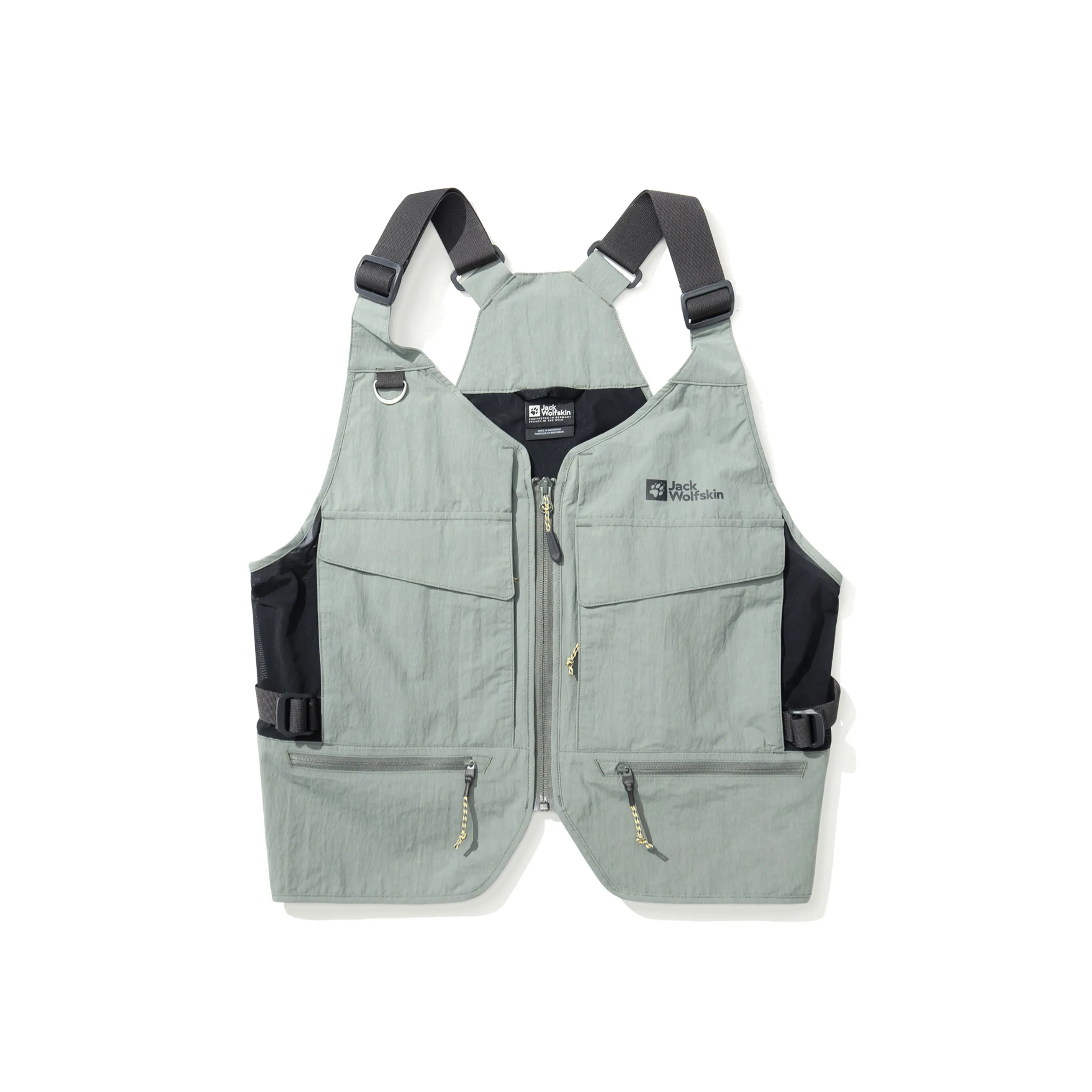 JACK WOLFSKIN 4143/Зеленый Унисекс Жилеты