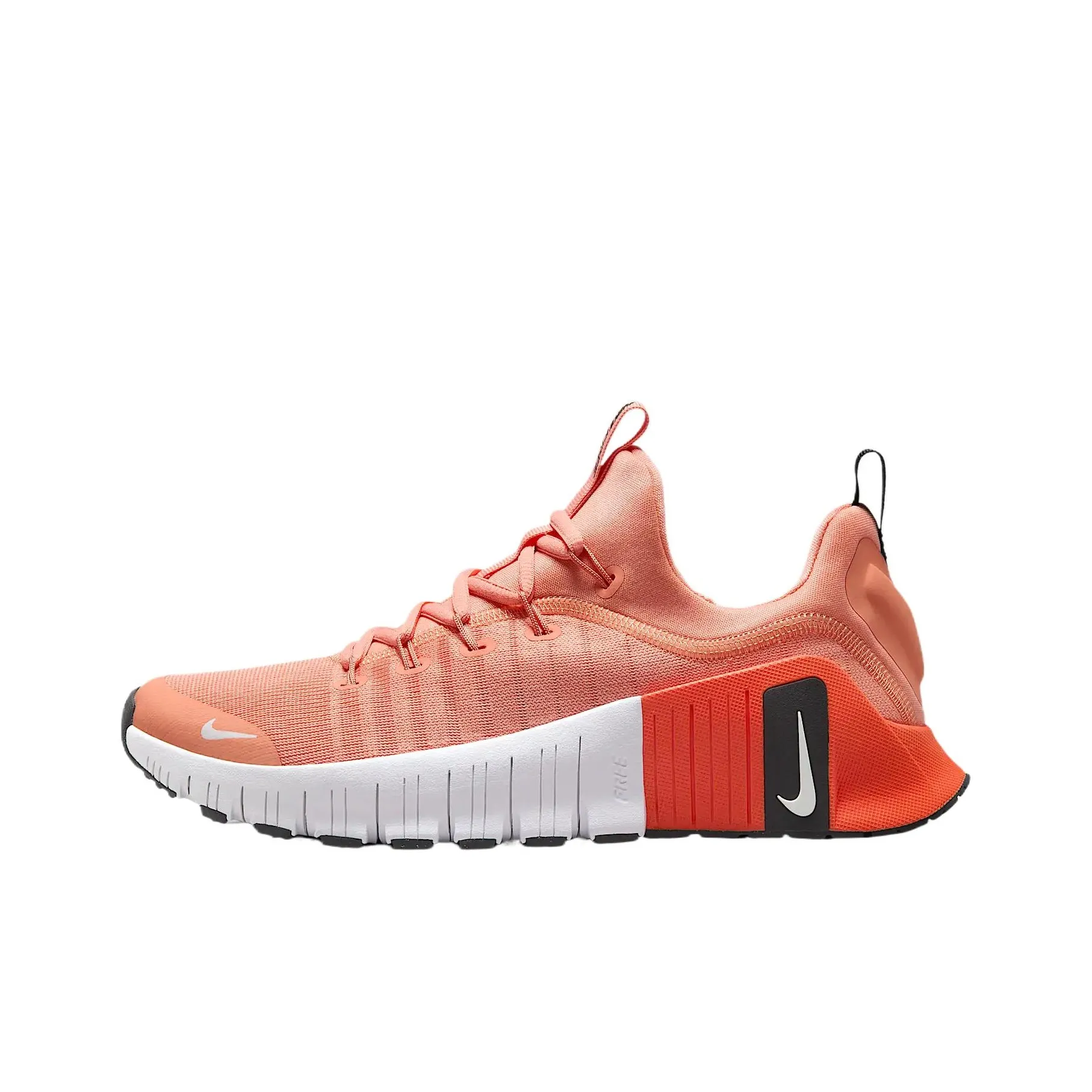 Nike Free Metcon 6 Apricot Agate Turf Orange Black White Women's
