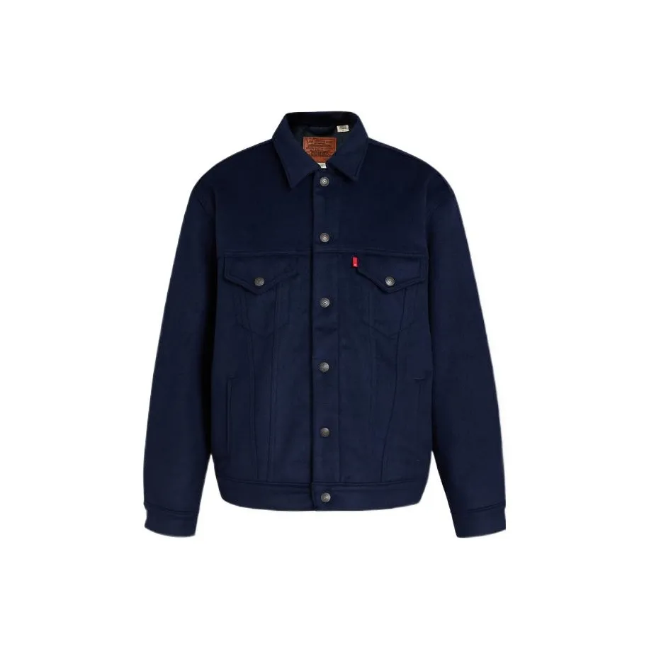 Levi's Denim Jacket Men's Dark Blue