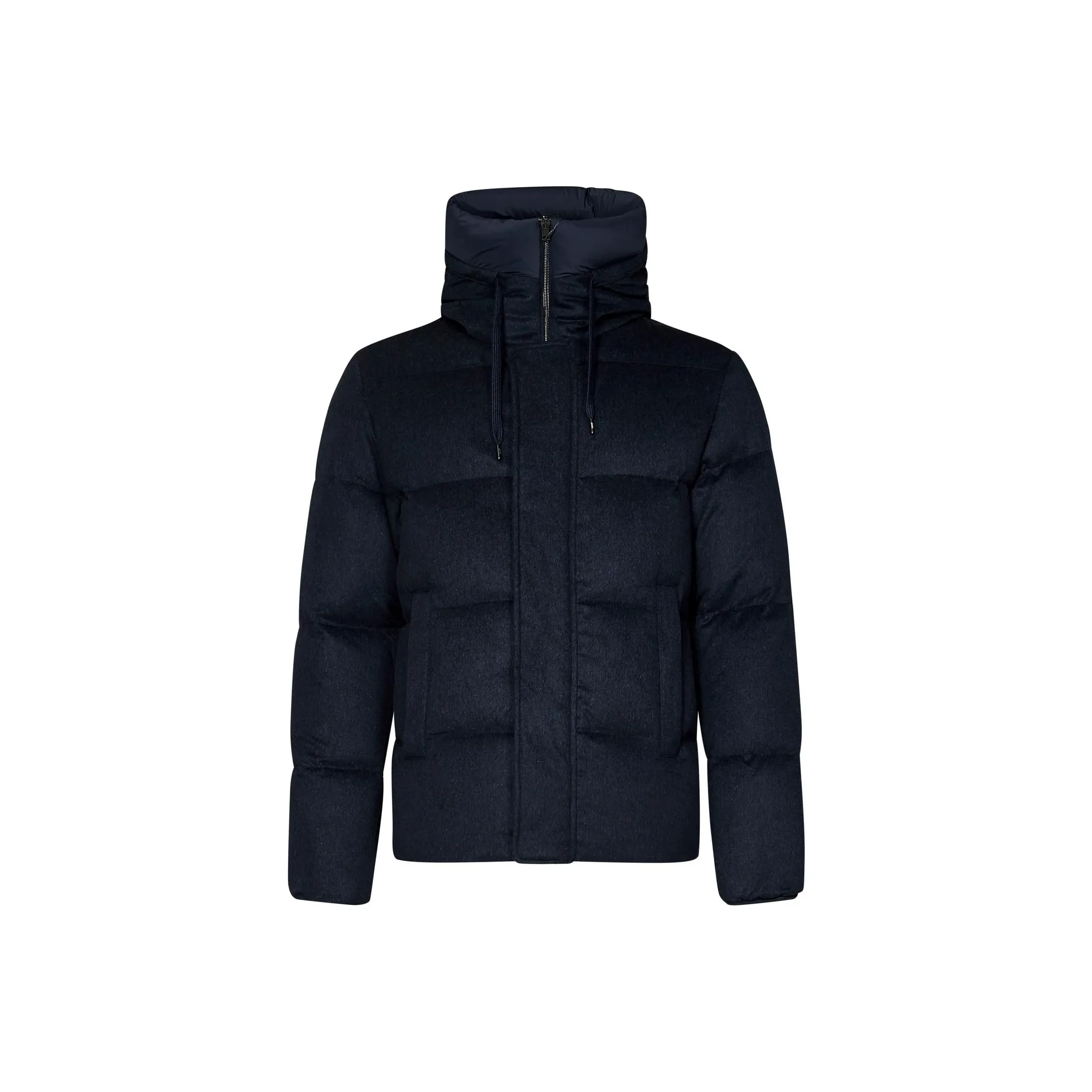 HERNO High Neck Drawstring Bomber Jacket