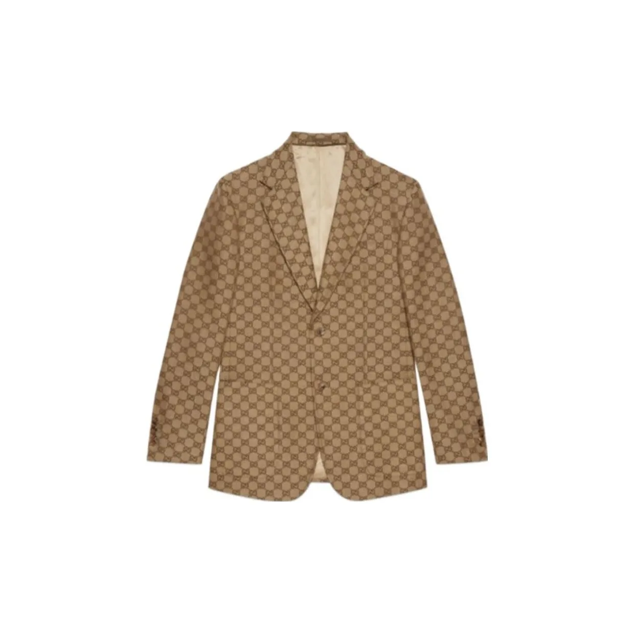 GUCCI Gg Supreme Linen Blazer