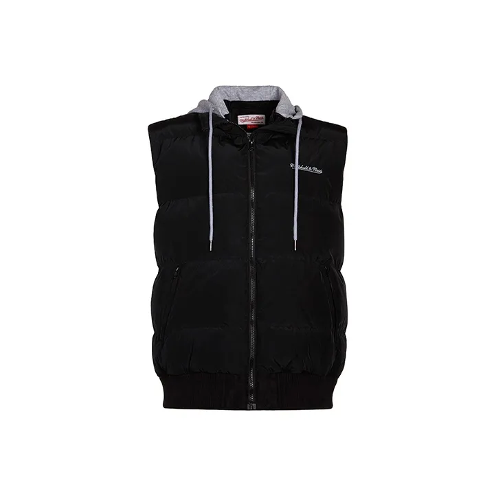 MITCHELL NESS Жилет Мужской Черный Серый