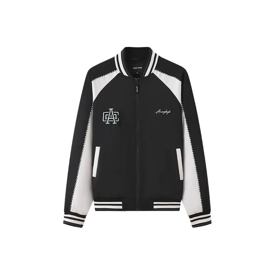 YK&YB Jackets Coats Unisex Black White
