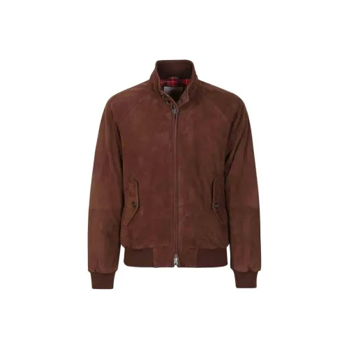 Baracuta Темно-кофейные Мужские Куртки