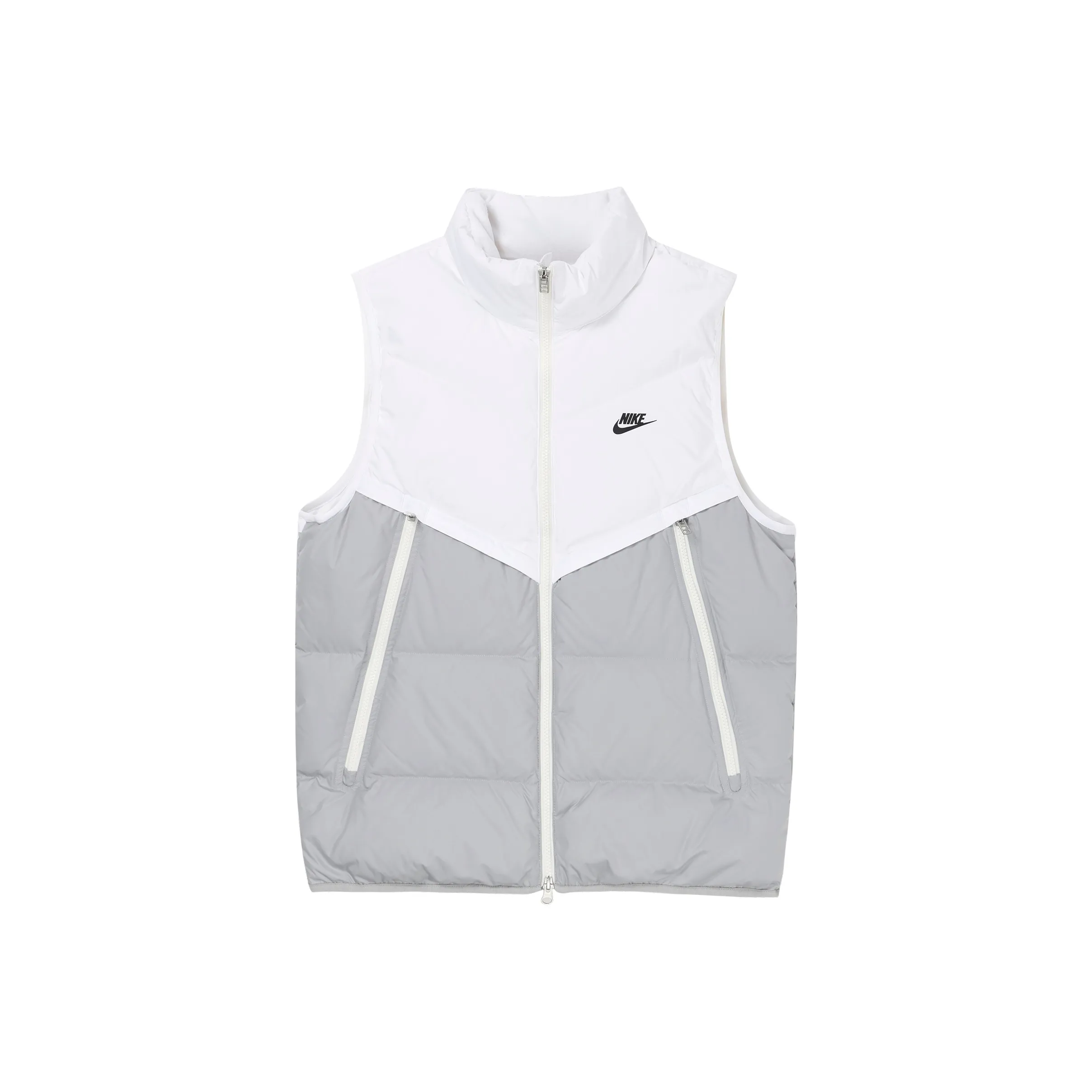 Nike Белый Мужской Пуховый жилет