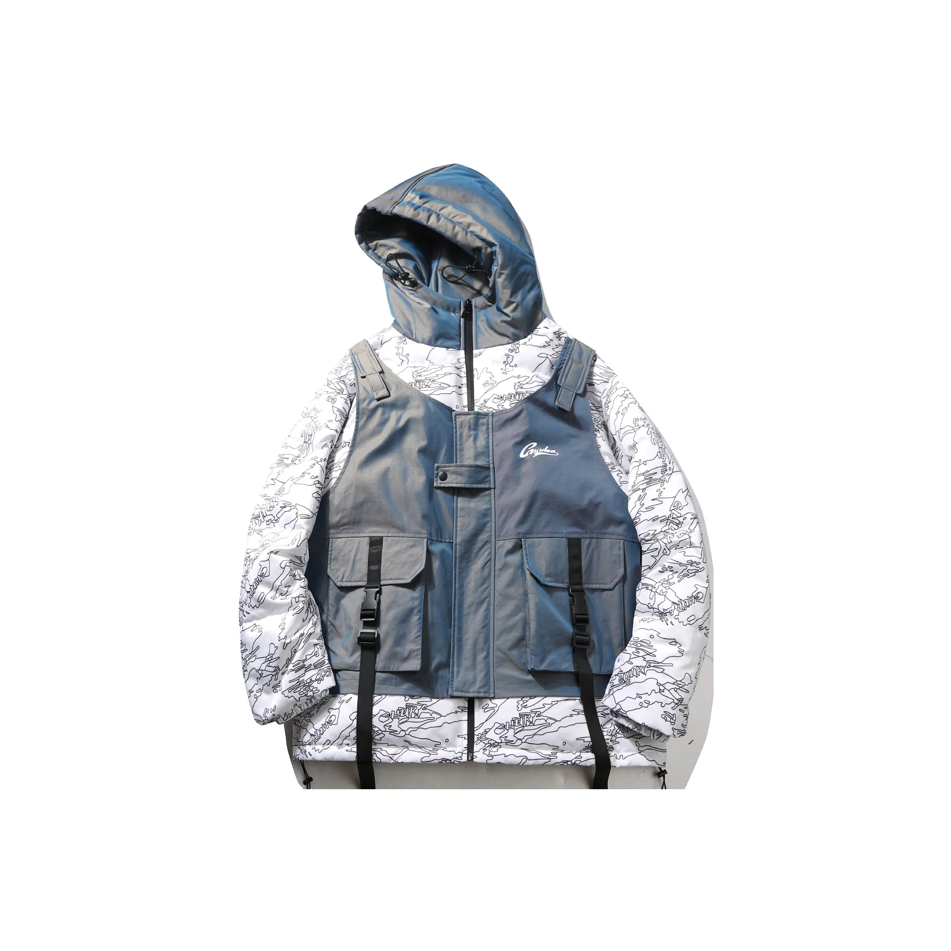 Guuka Down Jacket Men's Dark Gray