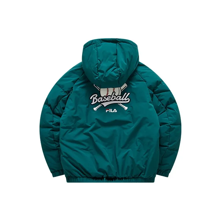 FILA FUSION Пуховик Зимний Мужской Горный Зеленый