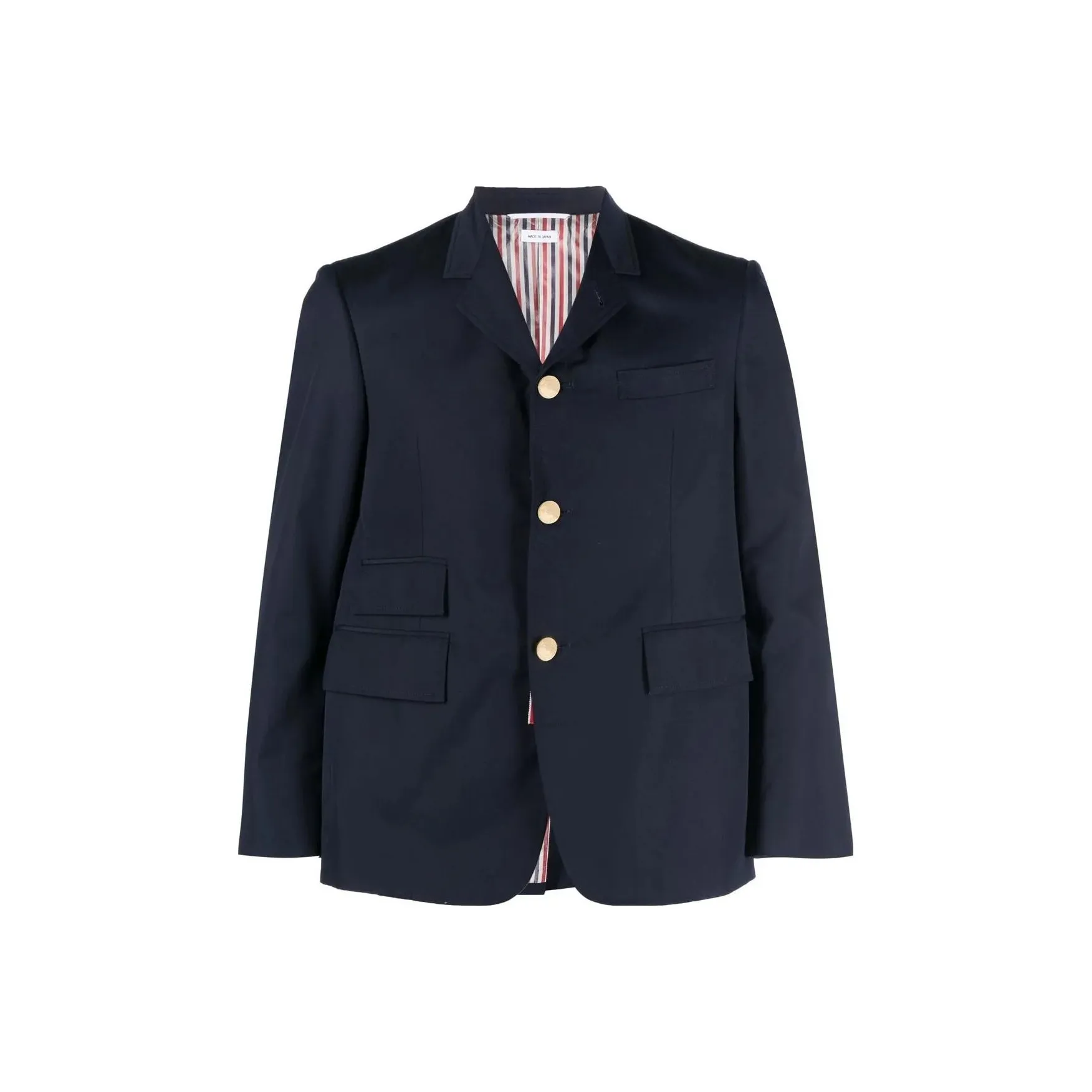 THOM BROWNE Single Breasted Tailored Blazer