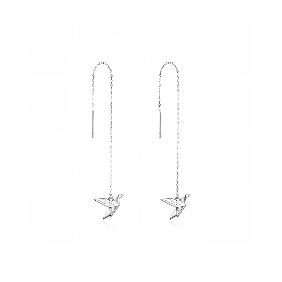 May10th Серебро S925 Stud Серьги-подвески Женские