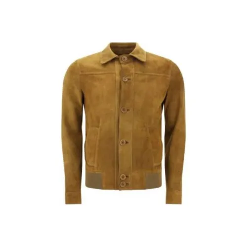 SALVATORE SANTORO Earth Yellow Мужские Куртки
