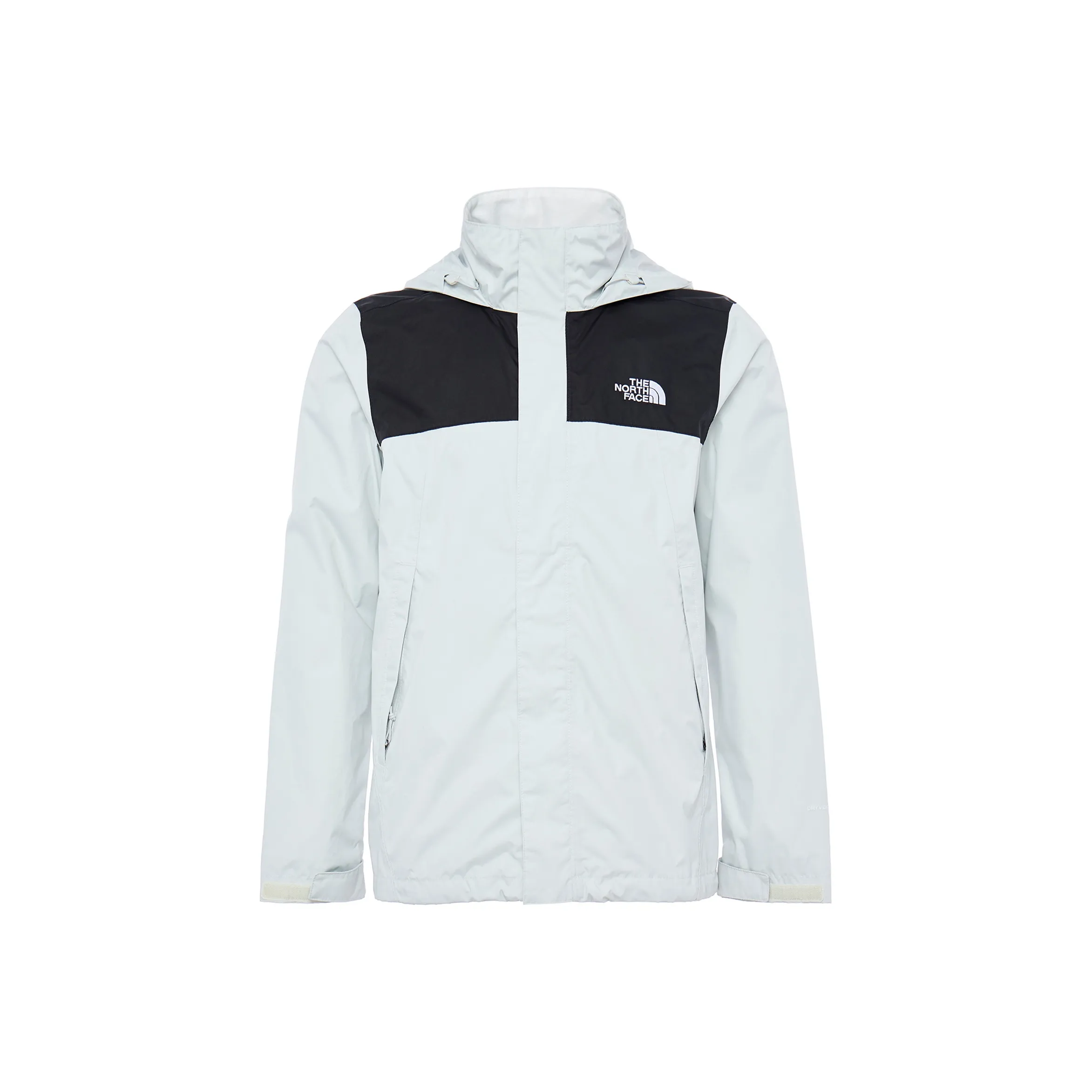 THE NORTH FACE Antora Outdoor Hiking Water-Resistant Windproof Breathable Windbreaker Jacket Men's Gray Black