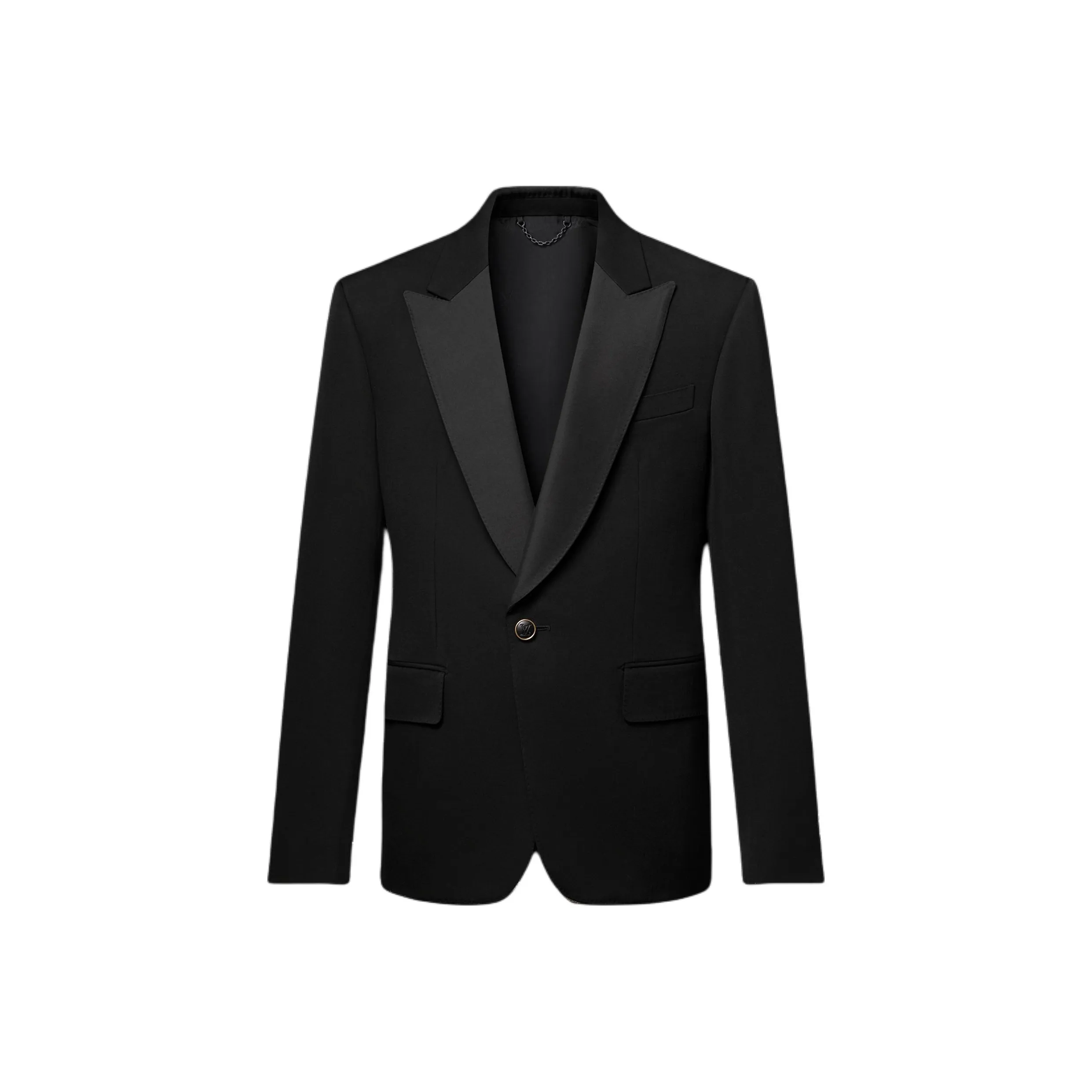 Lv Single Breasted Tuxedo Jacket