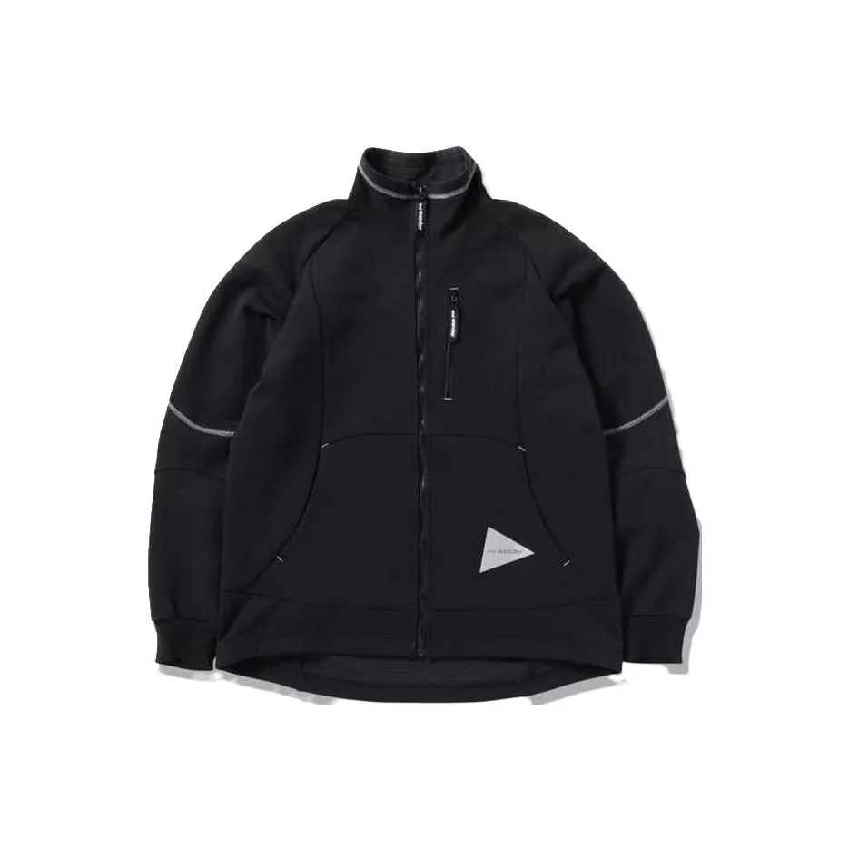 And Wander Jackets Unisex Black