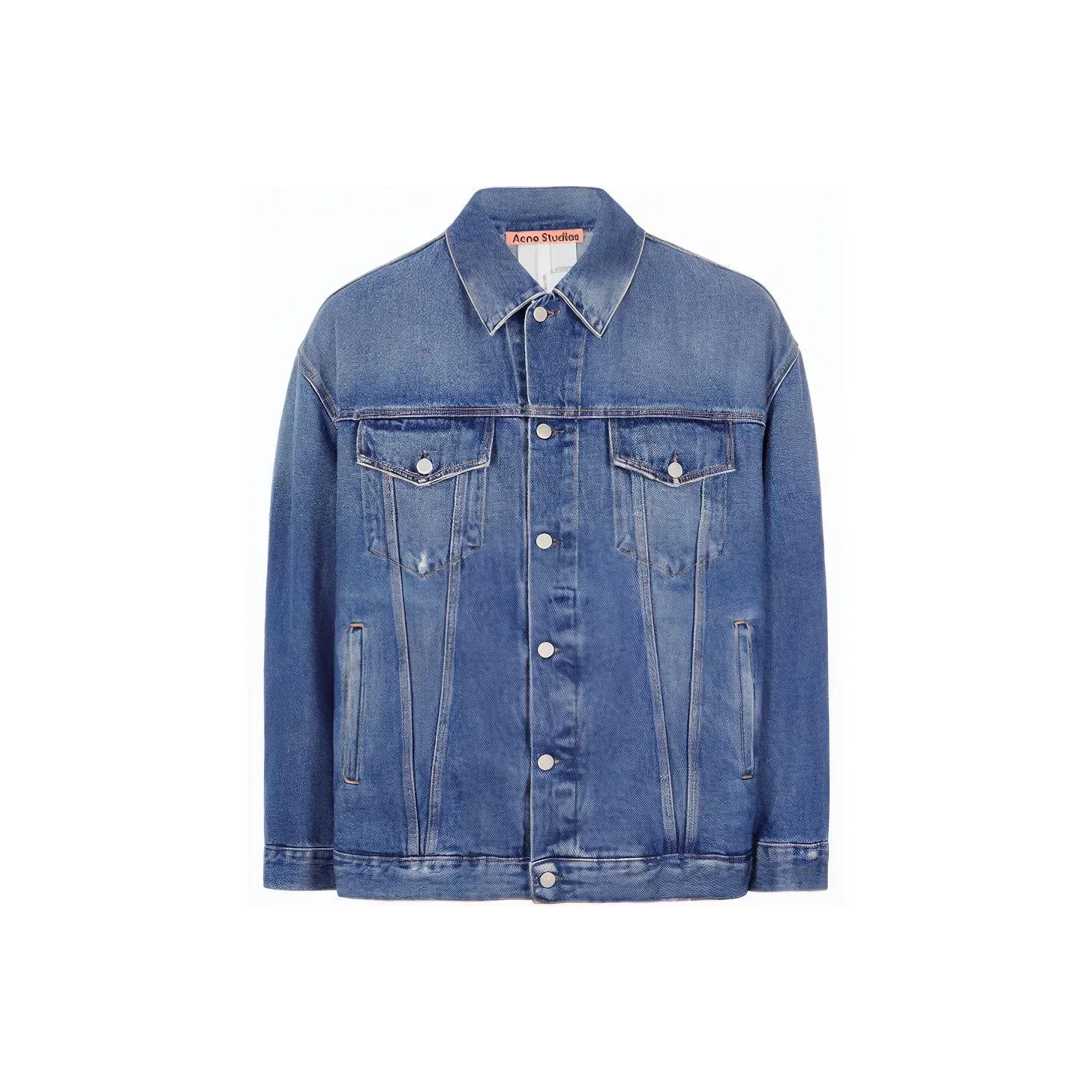 ACNE STUDIOS Denim Jacket Unisex Medium Blue