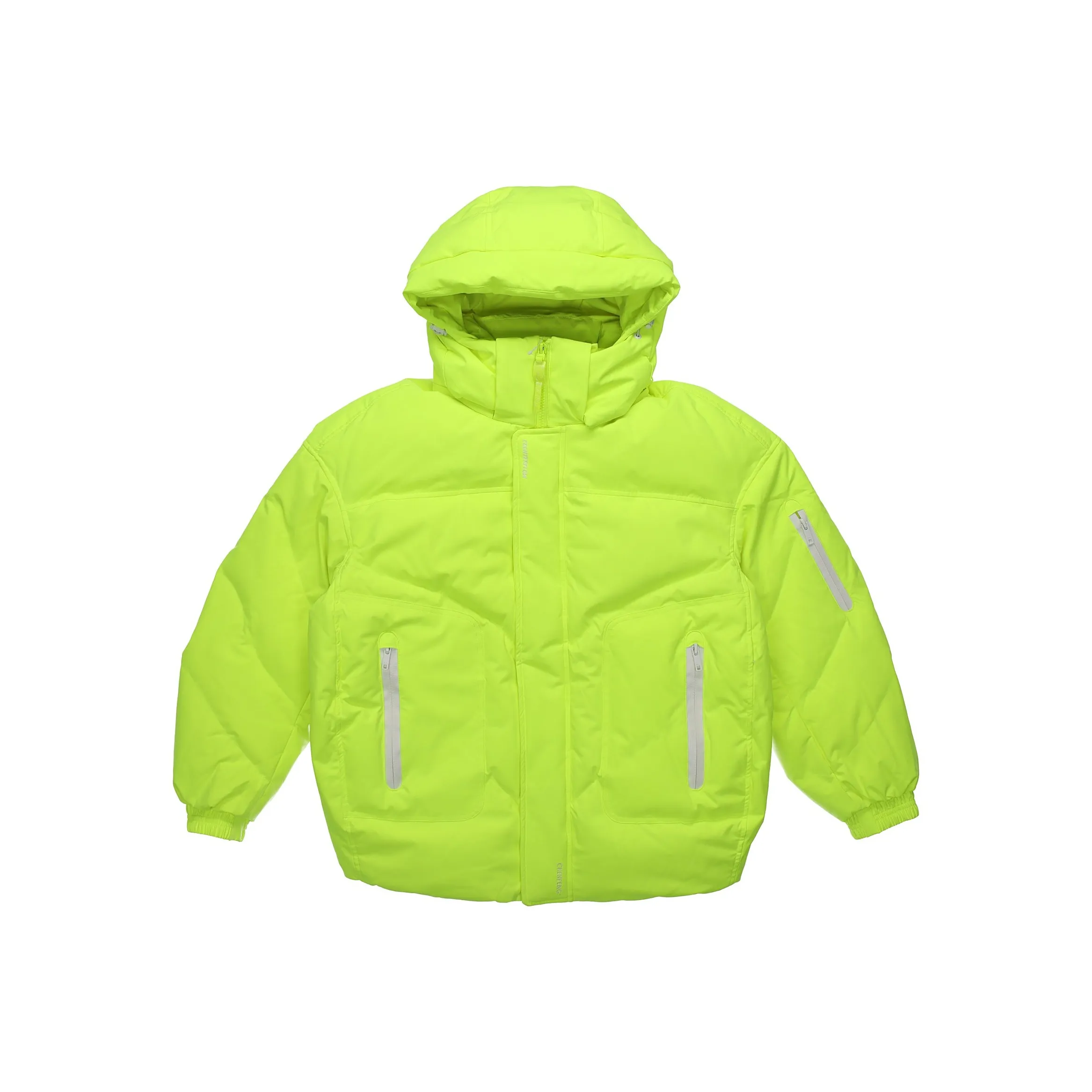 LINING Down Jacket Winter Unisex Light Neon Green LINING Пуховик Зимний Унисекс Light Неон Зеленый