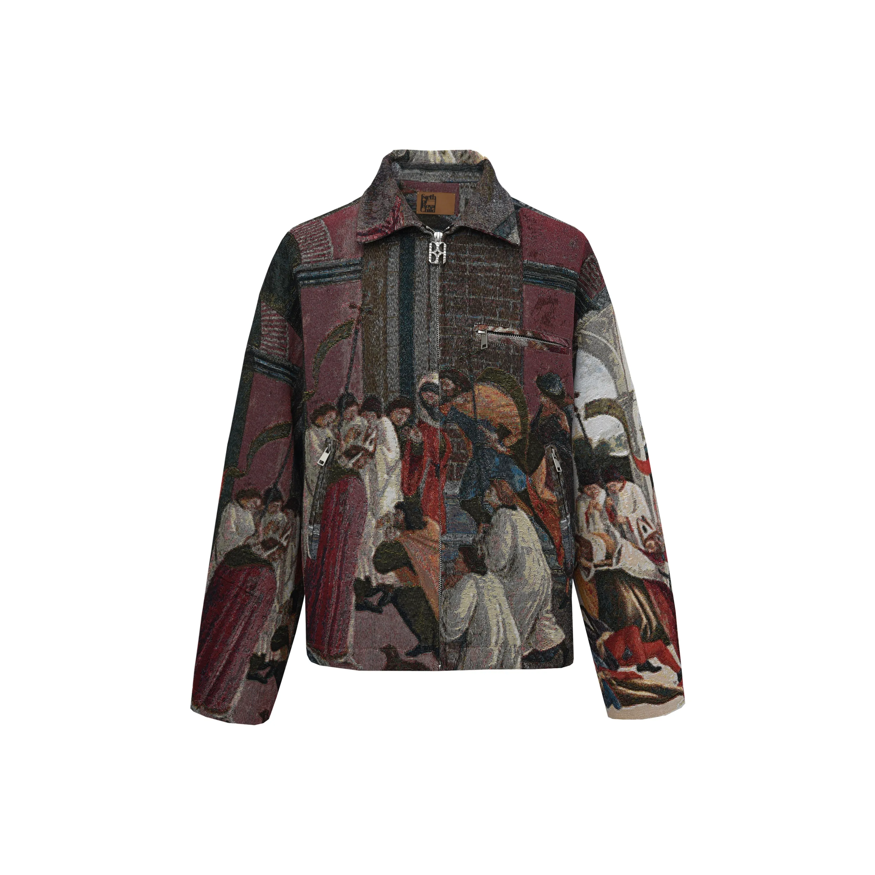 N 21 Kids check tweed jacket