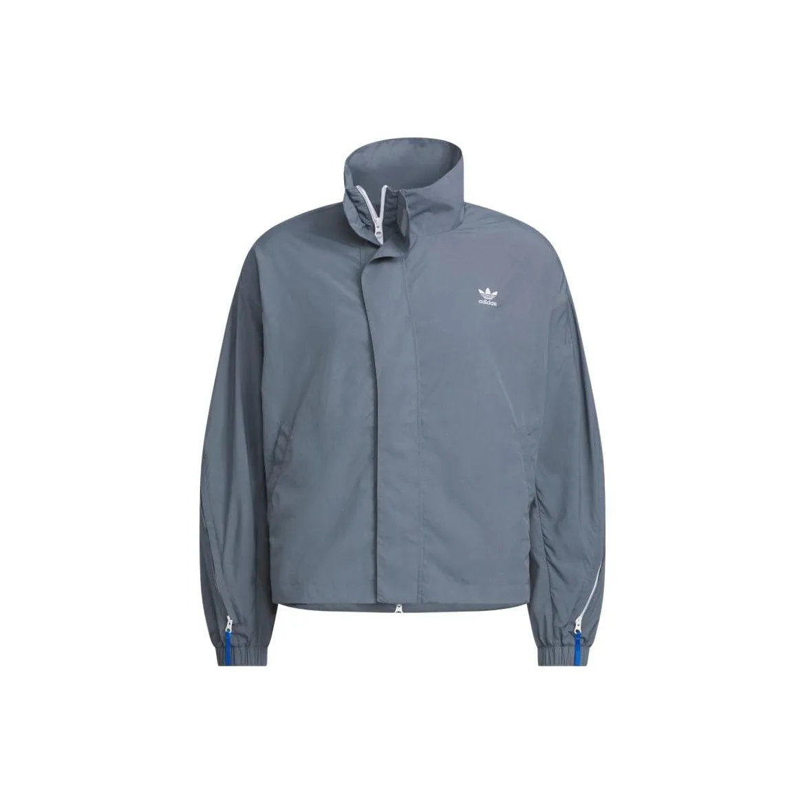 Adidas Originals x KR OP Jackets Coats Unisex Asphalt Gray