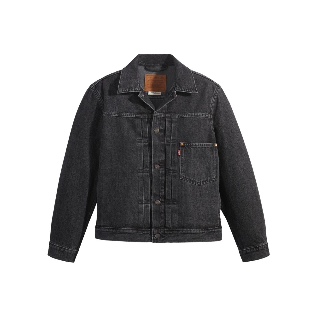2005 Levi’s all black denim jacket 00s Type I Jacket - Black | Levi's® US