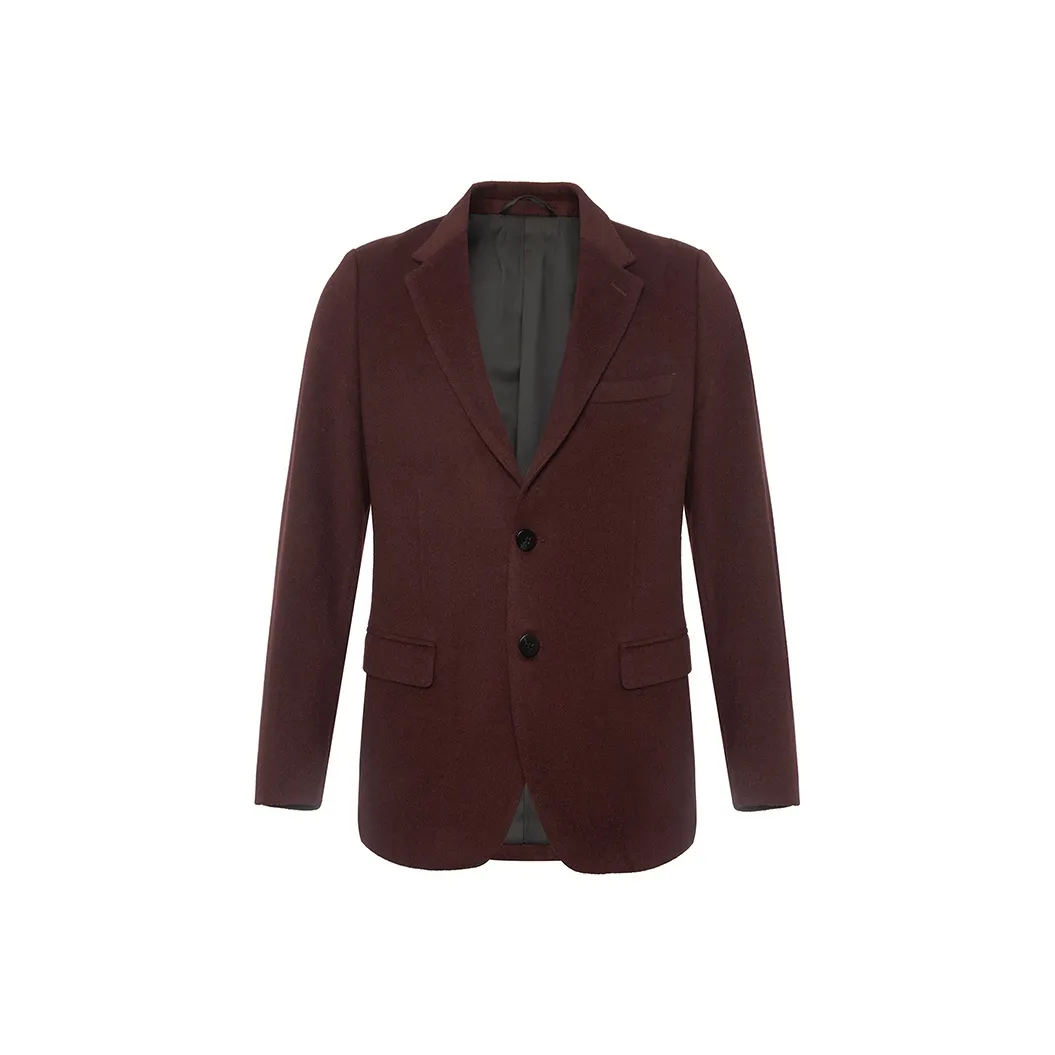 ANDREW MACKENZIE Business Suit Men's Burgundy