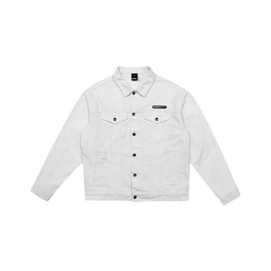 STNW Белый Унисекс Джинсовые куртки