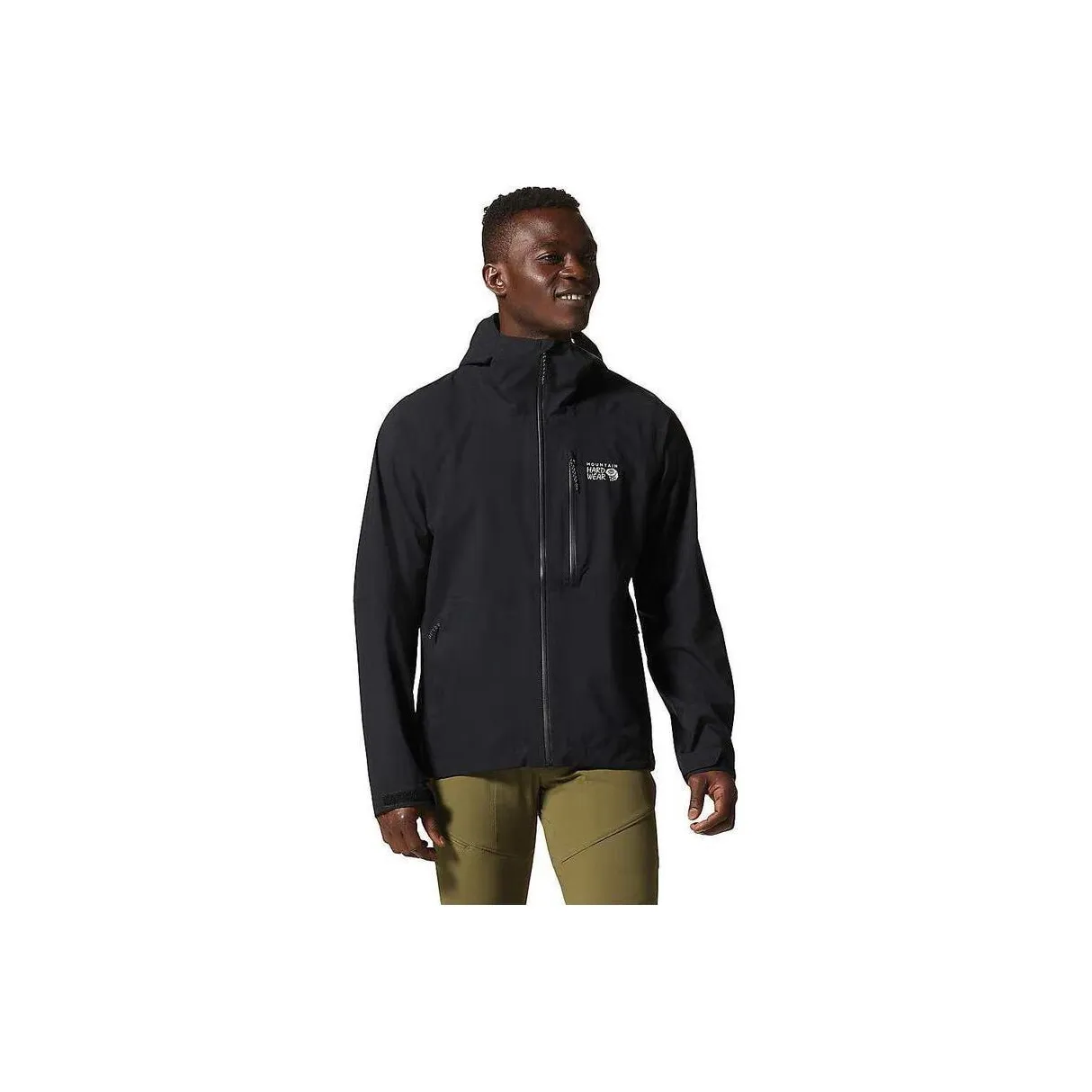 MOUNTAIN HARDWEAR Hiking Waterproof And Breathable Windbreaker Jacket Men's