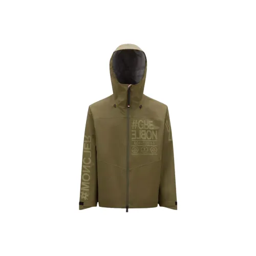 Moncler Grenoble SS23 Early Autumn Collection Темно-зеленая Мужская Куртка