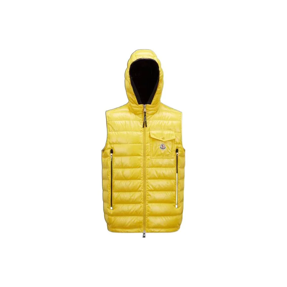 Moncler Chest Logo patch Padded Gilet