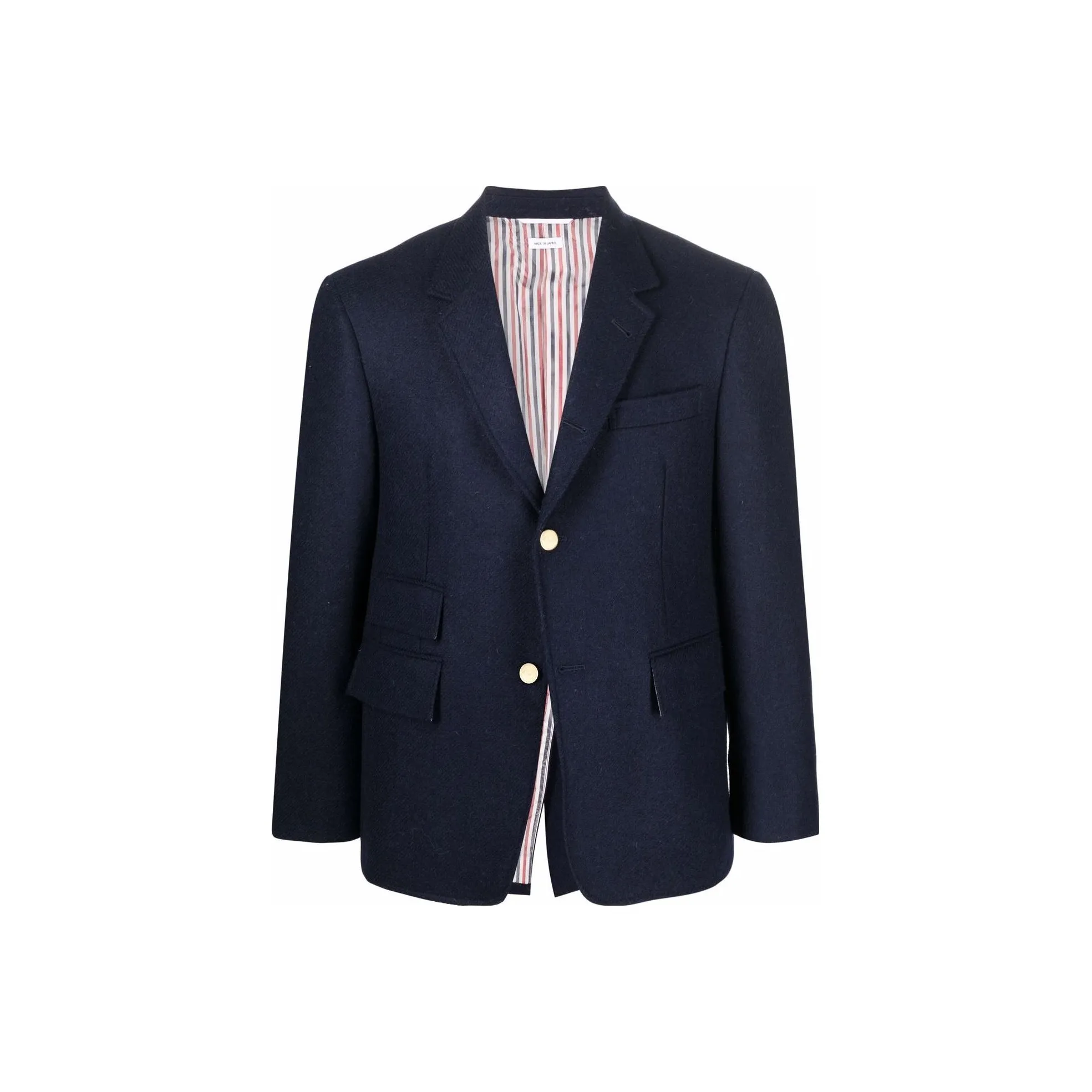 THOM BROWNE Single breasted Wool Blazer