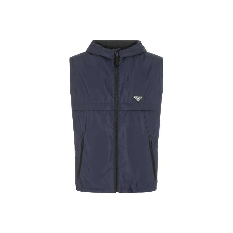 PRADA Vests Men's Blue