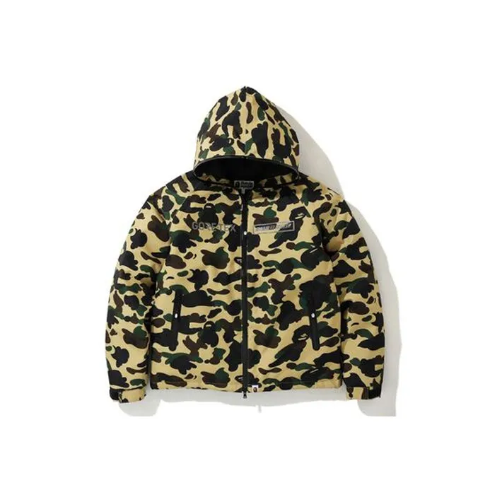 Bape Gore Tex 1st Camo Hoodie Down Jacket