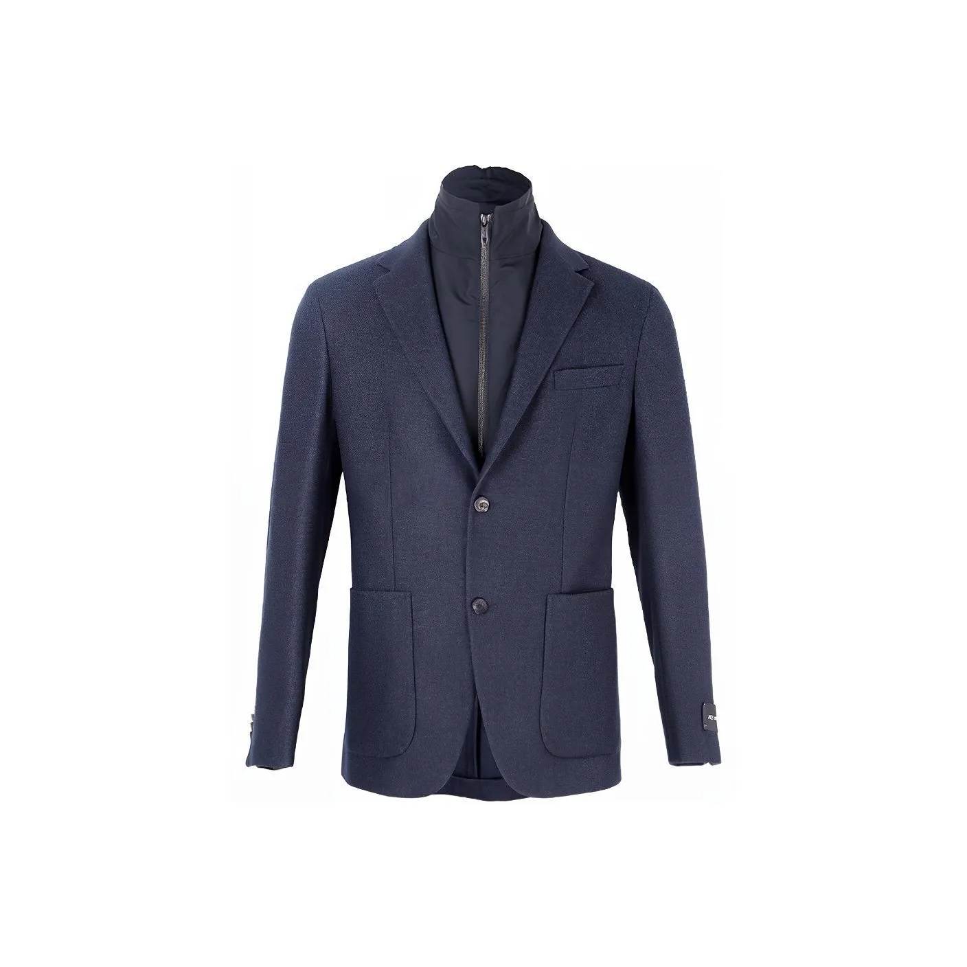Zegna FW21 Business Suit Coat Men's Dark Blue