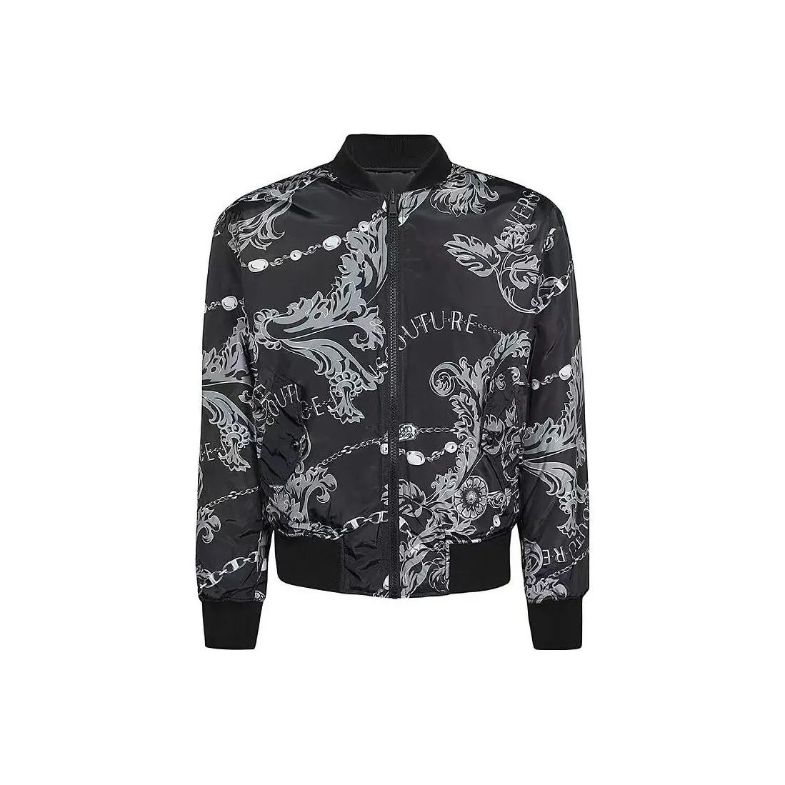 VERSACE JEANS COUTURE Baroque print Bomber Jacket