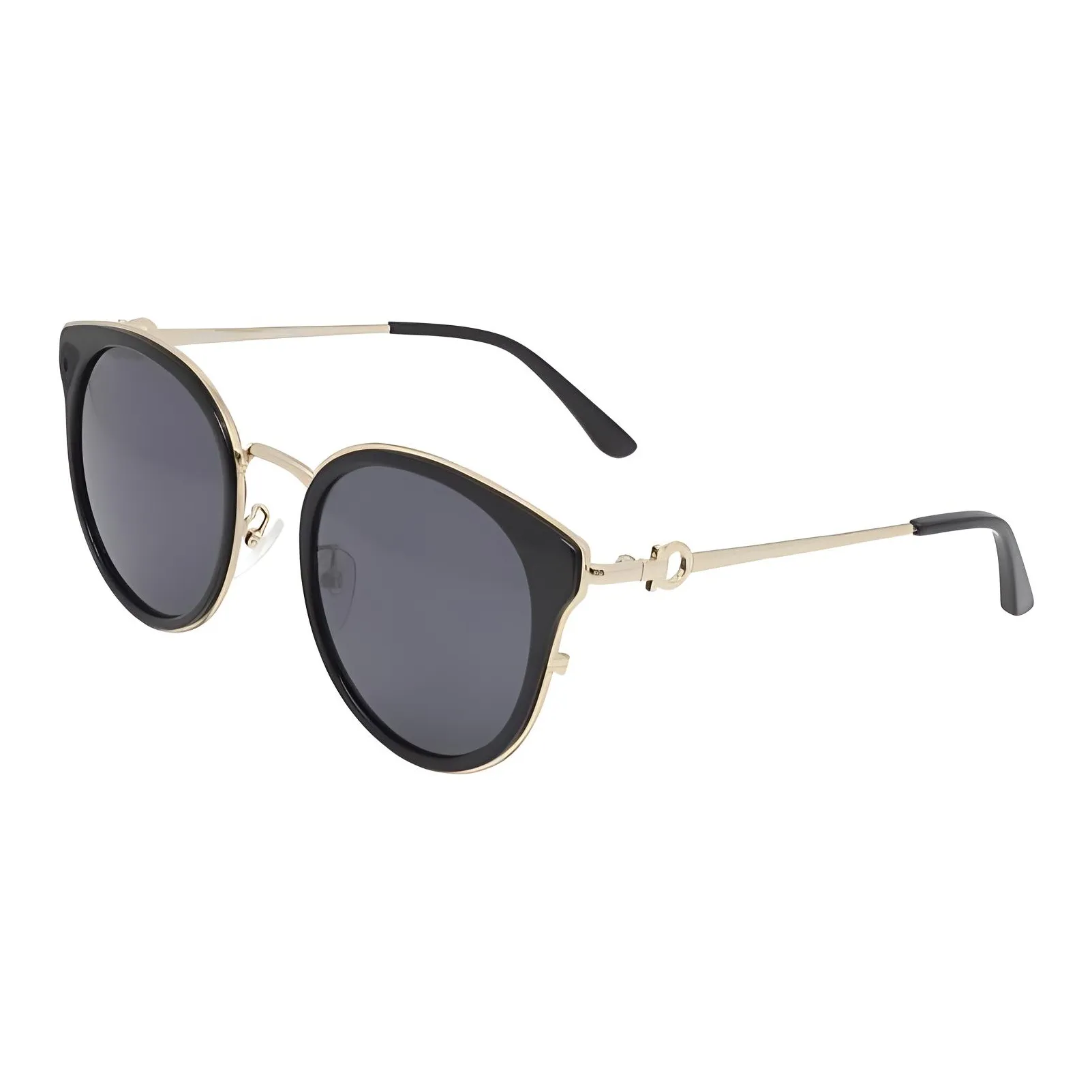 FERRAGAMO Metal Cat Eye Sunglasses Women's Silver