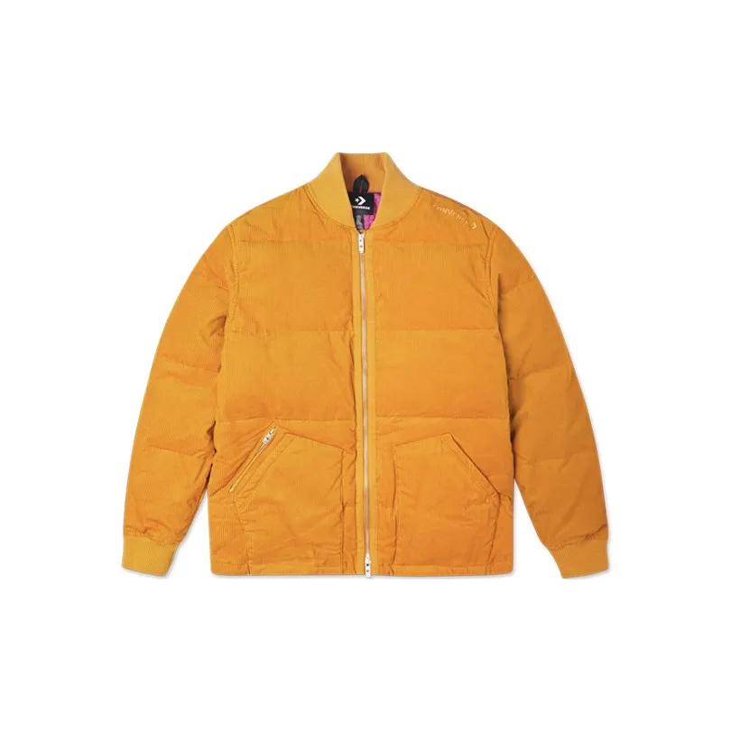 Converse Corduroy Down Jackets Men's Yellow